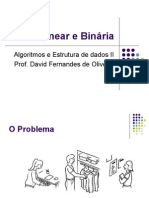 Busca Binária e Busca Sequencial