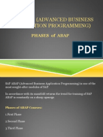 Sap Abap (Advanced Business Application Programming)