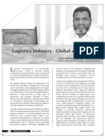Logistics Industry - Global and India: A.Peer Mohamed, Past President Pondicherry Goods Transporters'Association
