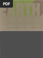 EARTH ART
Andrew Dickson White Museum of Art, Cornell University, 1970. 
Catalogue