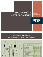 Ergonomía y Antropometría