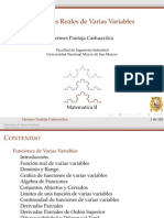 Funciones Varias Variables Completo