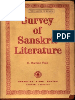 Survey of Sanskrit Literature - C. Kunhan Raja