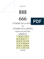666 y 888 Bestia y Hostia
