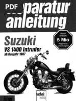 Suzuki VS1400 Reparaturbuch