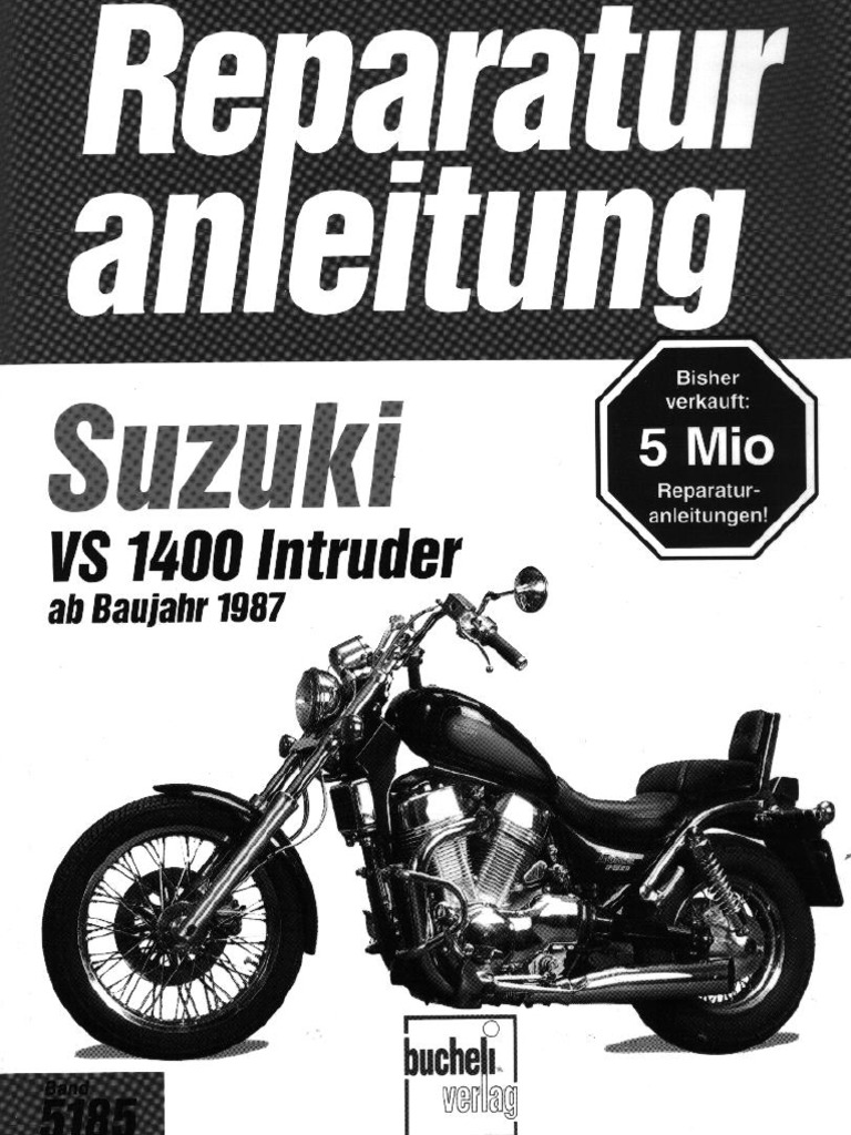 スズキＶＳ1400　サービスガイド Suzuki VS1400 Reparaturbuch | PDF | Language Arts & Discipline