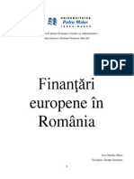 !!!Fianantari Europene in Romania