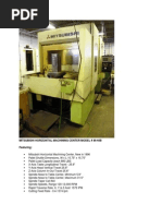 Mitsubishi Horizontal Machining Center Mode2