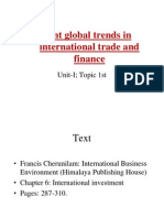 1 (1) .1 - Recent Global Trends in International Trade and Finance