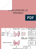 Fisiologia de La Tiroides