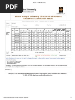 SMUDE-Exam Result - Sem I