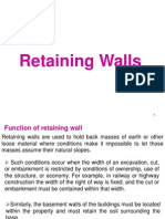 Retaining Wall s
