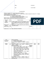 Ix Marfurile Cosmetice - Plan Lectie Miii