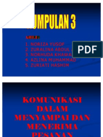 Komunikasi Dalam Menyampai Dan Menerima Pesanan