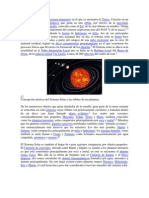 El Sistema Solar Es Un Sistema Planetario en El Que Se Encuentra La Tierra