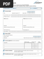 Uni Application Form