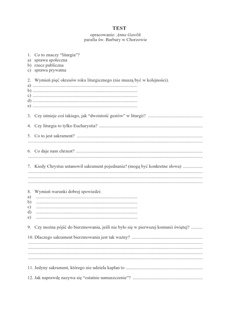 Quiz Z Bracia Lwie Serce