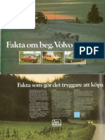 Fakta Om Beg. Volvo 1970-74.
