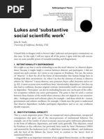 Download Searle - Lukes and substantive social scientific work by JL SN22379831 doc pdf