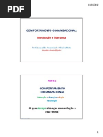 Comportamento Organizacional-Motivação e Liderança CEAG 2012 Partes 1 e 2