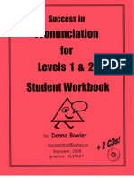 Success in Pronunciation For Levels 1 & 2: Student Workbook