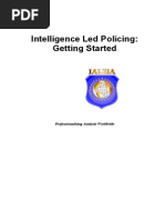 Intelligence Led Policing-Getting Started