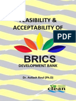 Feasibility and Acceptability of BRICS Development Bank