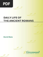 Daily Life in The Roman City - Rome, Pompeii, and Ostia (History ...