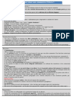 Fiche Synthese Commentaire