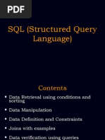 SQL (Structured Query Language)