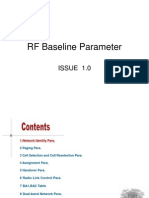 RF Baseline Parameter Guide - Paging, Cell Selection, and Reselection Details