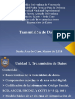 Unidad 1 Transmisión de Datos