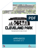 Cleveland Park Transporation Study – Final Report Appendices