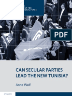 Can Secular Parties Lead The New Tunisia?