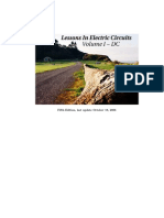 Lessons in Electric Circuits- Volume I
