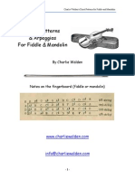 Chord Patterns and Arpeggios For Fiddle and Mandolin