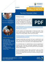 Halls News Issue Three 2014
