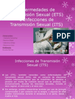 Enfermedades de Transmisión Sexual (ETS) o (ITS)