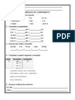 Ficha-Medidas de Comprimento M DM CM