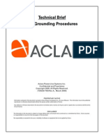 SCE Grounding Procedures Tech Brief