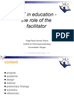 ICT in Education The Role of The Facilitator