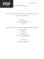 Download Effectiveness of Computer Laboratory Based E-Learning Instructional Program on Addressing Misconceptions in Projectile Motion by lookang SN22391732 doc pdf