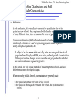 Grain Size Destribution Information