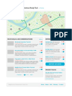 Neighborhood Transportation Study Tool: Proposals & Recommendations Newest Issues