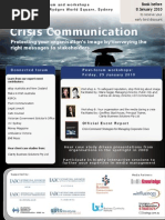 Download Crisis Communication by Ark Group SN22392864 doc pdf