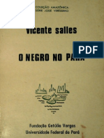 SALLES, Vicente - O Negro No Pará