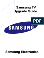 2012 Samsung TV Firmware Upgrade Guide