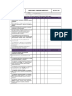 Formato para Inspeccion Ambiental