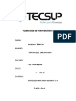 Ejercicios de Termodinámica Magno