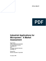 Industrial Micropower Market Assessment Summary